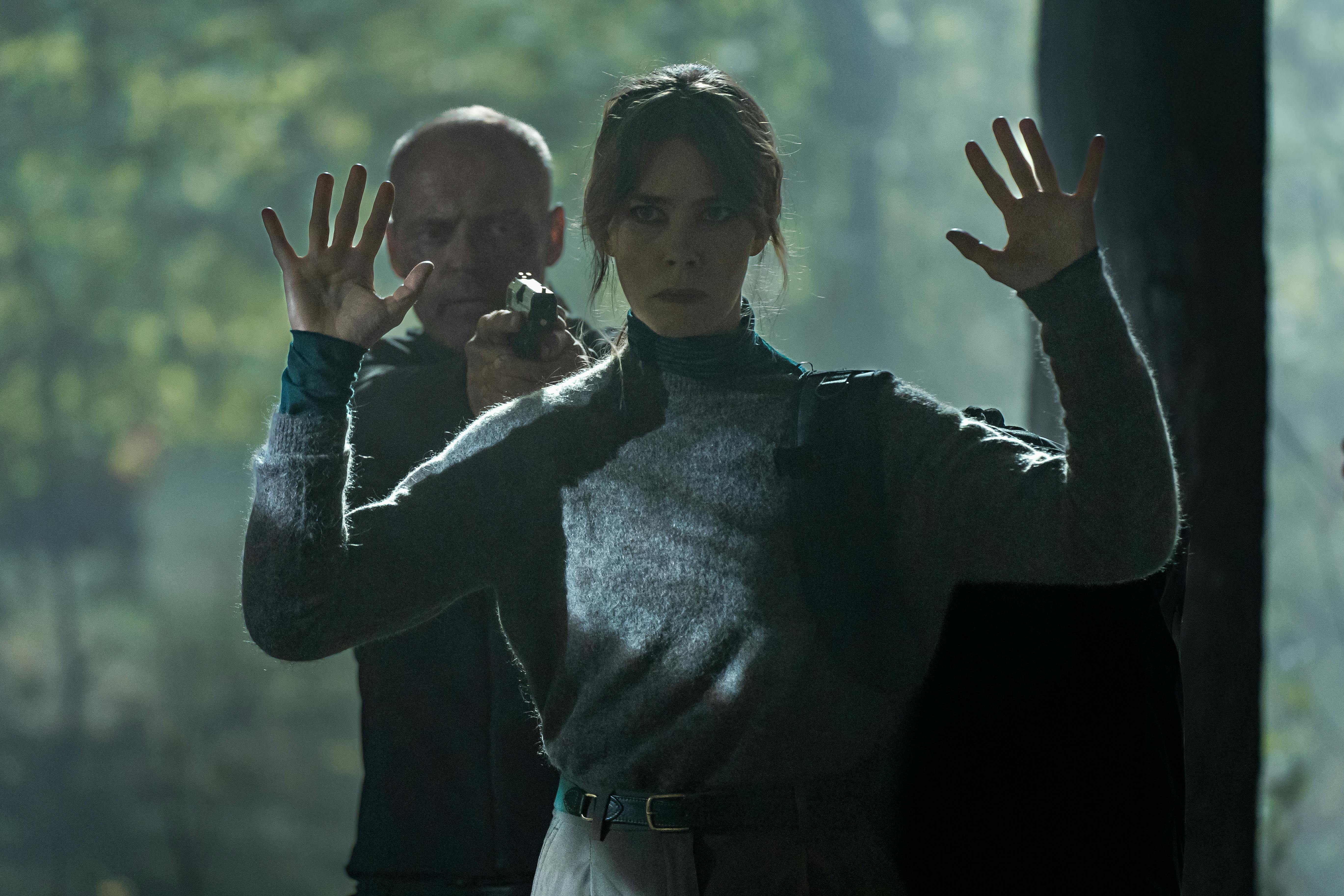 Jacob Hauberg Lohmann og Birgitte Hjort Sørensen i oxen II anmeldelse