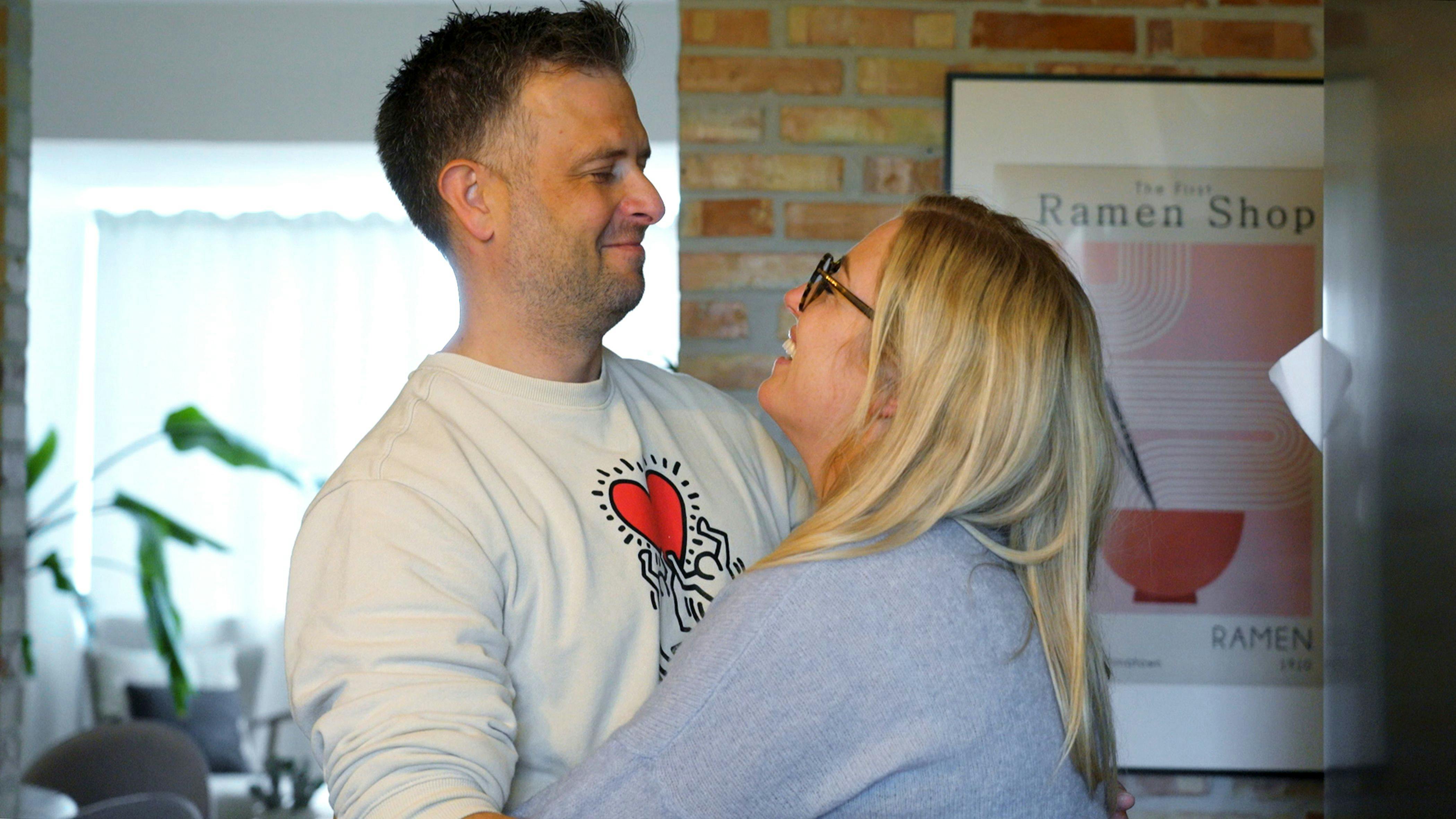 Lasse og Dorthe fra 'Gift ved første blik'