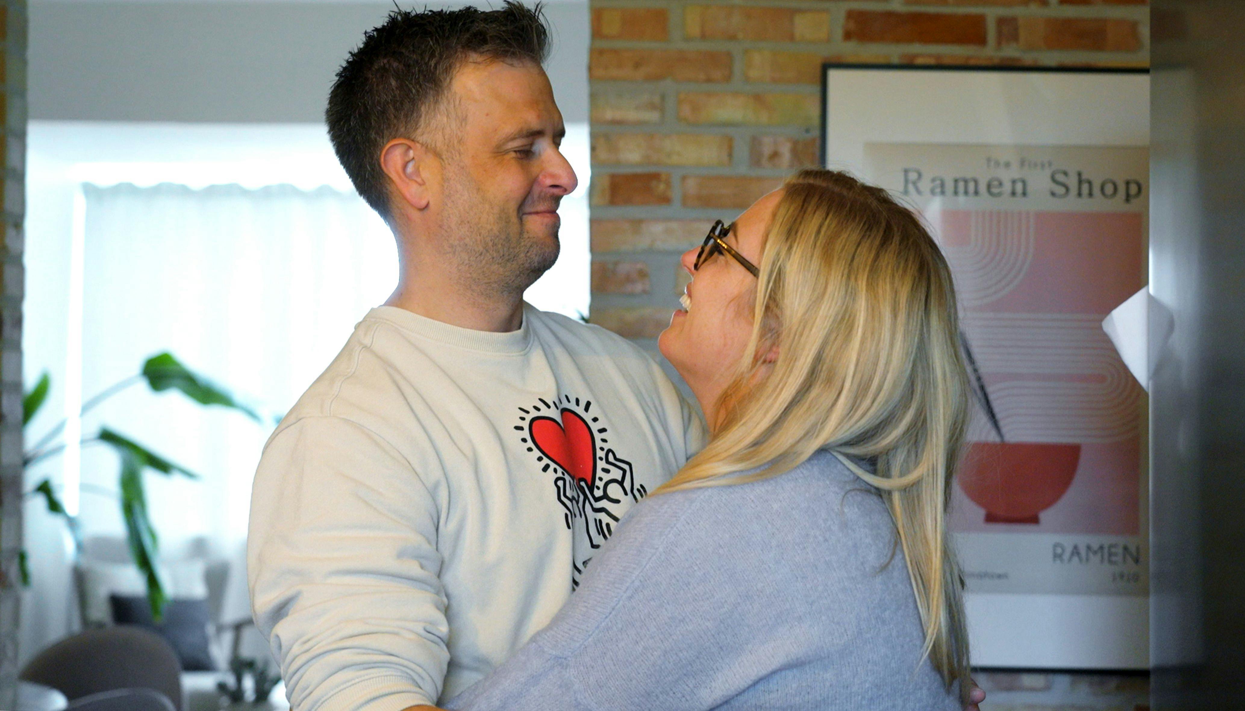 Lasse og Dorthe fra 'Gift ved første blik'