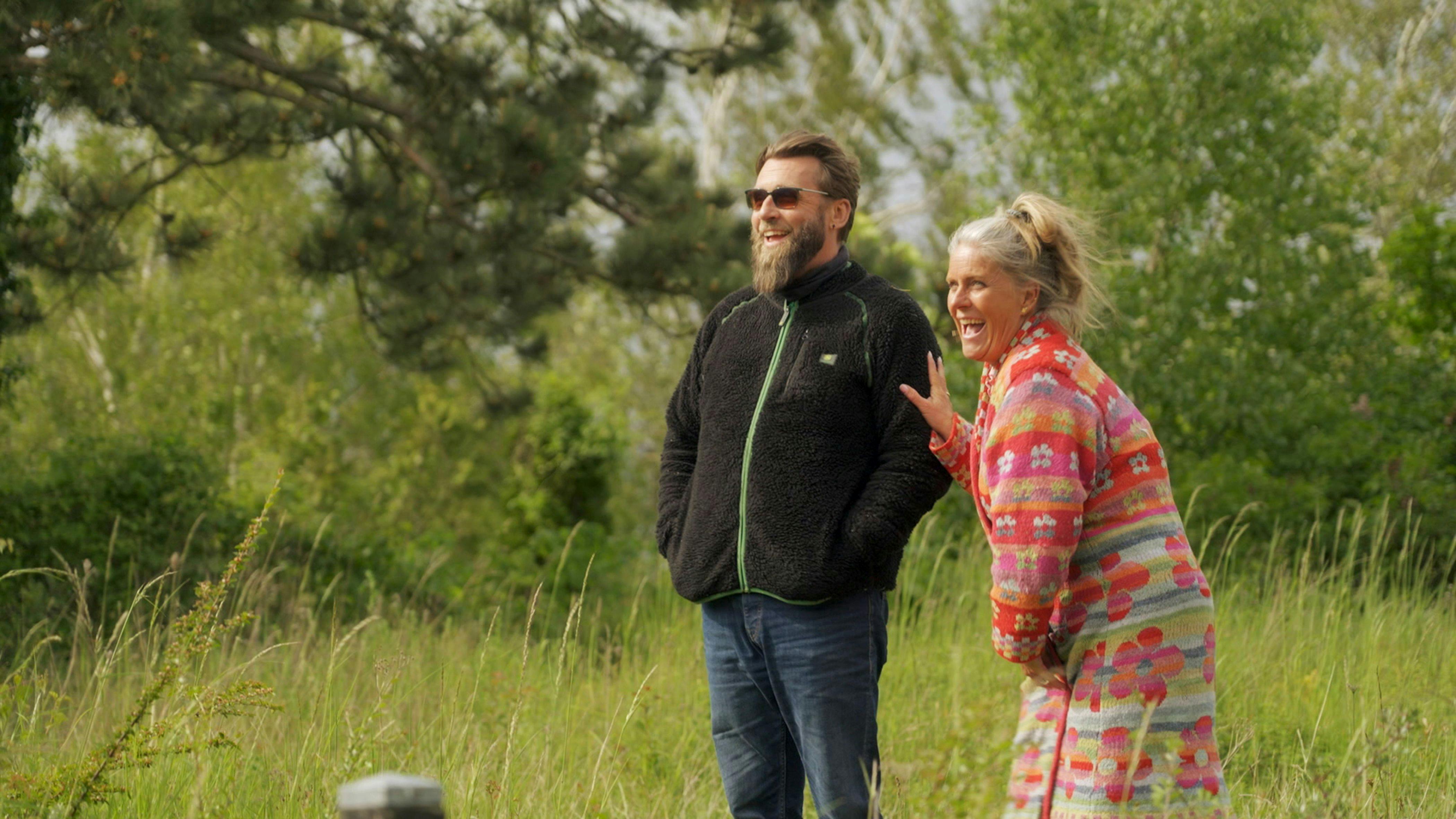 Jan Helmert og Tine Coster Joost blev matchet i 'Gift ved første blik', men den romantiske relation udeblev. Til gengæld gik de flere gange helt skævt af hinanden