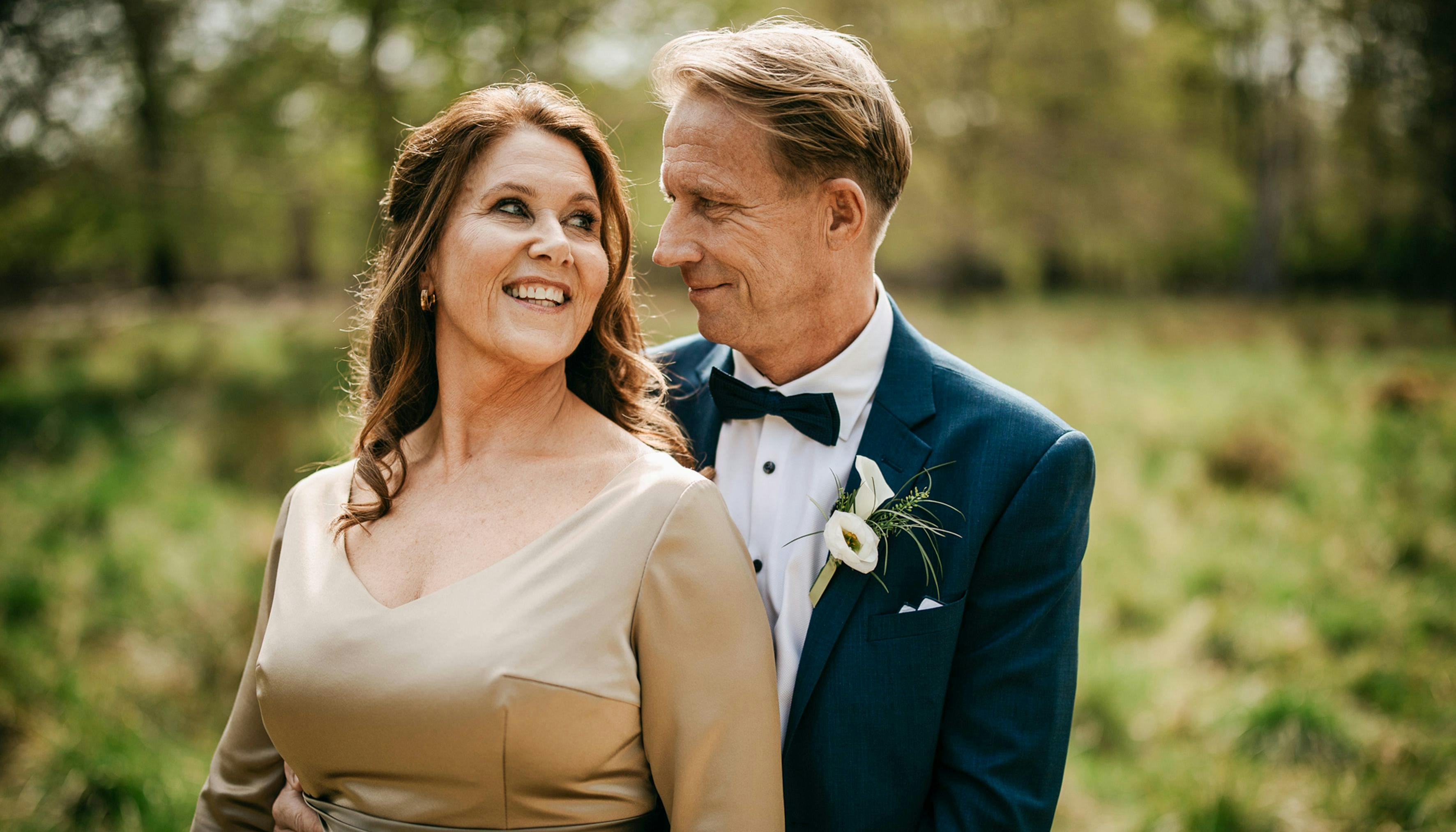 Anette Winkler Bauer, Morten Mortensen, Søren Staun Petersen og Lars Skjærbæk Løvendahl giver en opdatering på kærlighedslivet et år efter deres medvirken i 'Gift ved første blik'