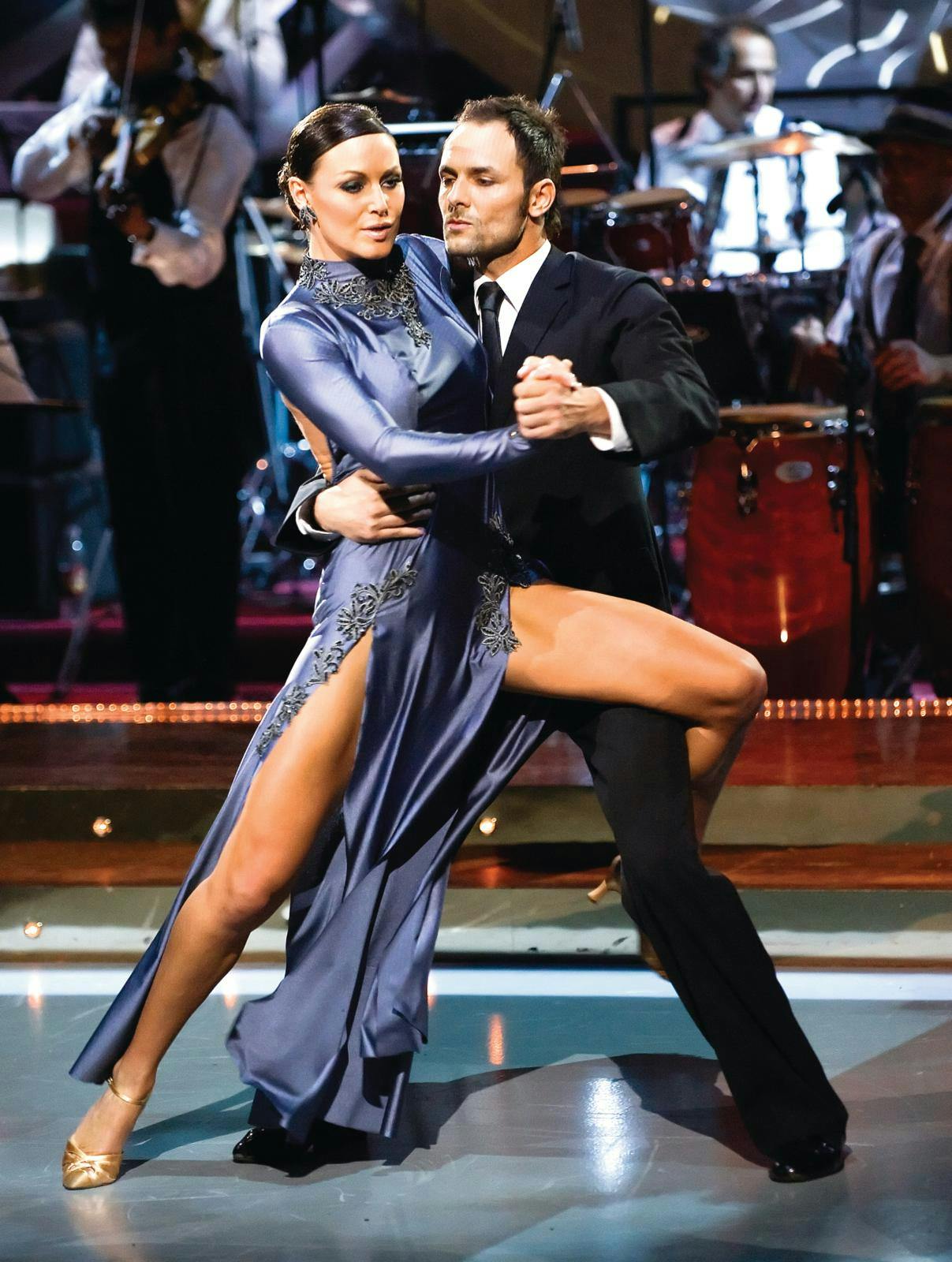 'Vild med dans' i 2009, Katrine Bonde dansede med Noam Halby fra Johnny Deluxe.