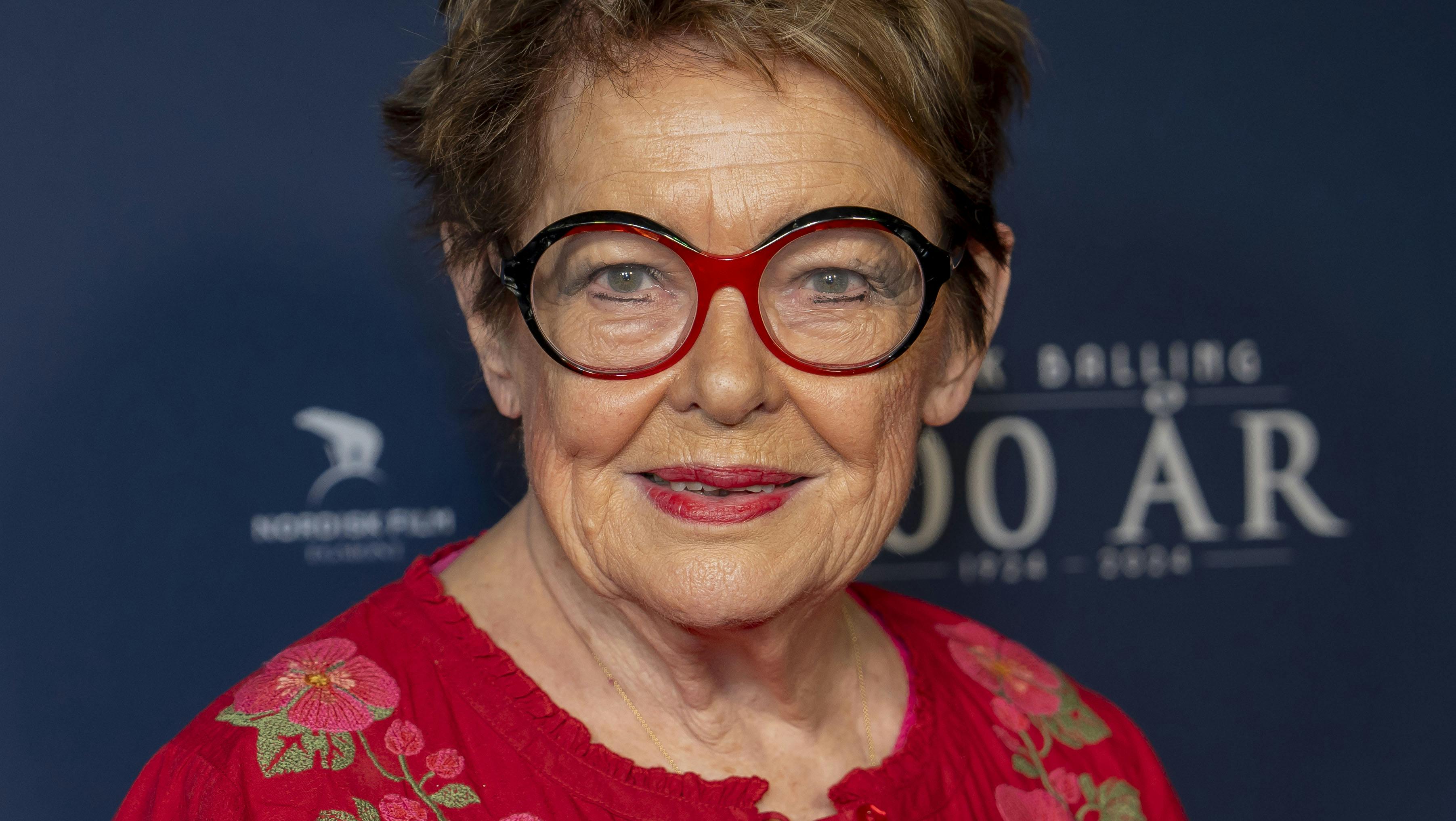 Ghita Nørby giver ikke meget for at holde det skjult. Ja, hun er med i 'Det sidste ord'