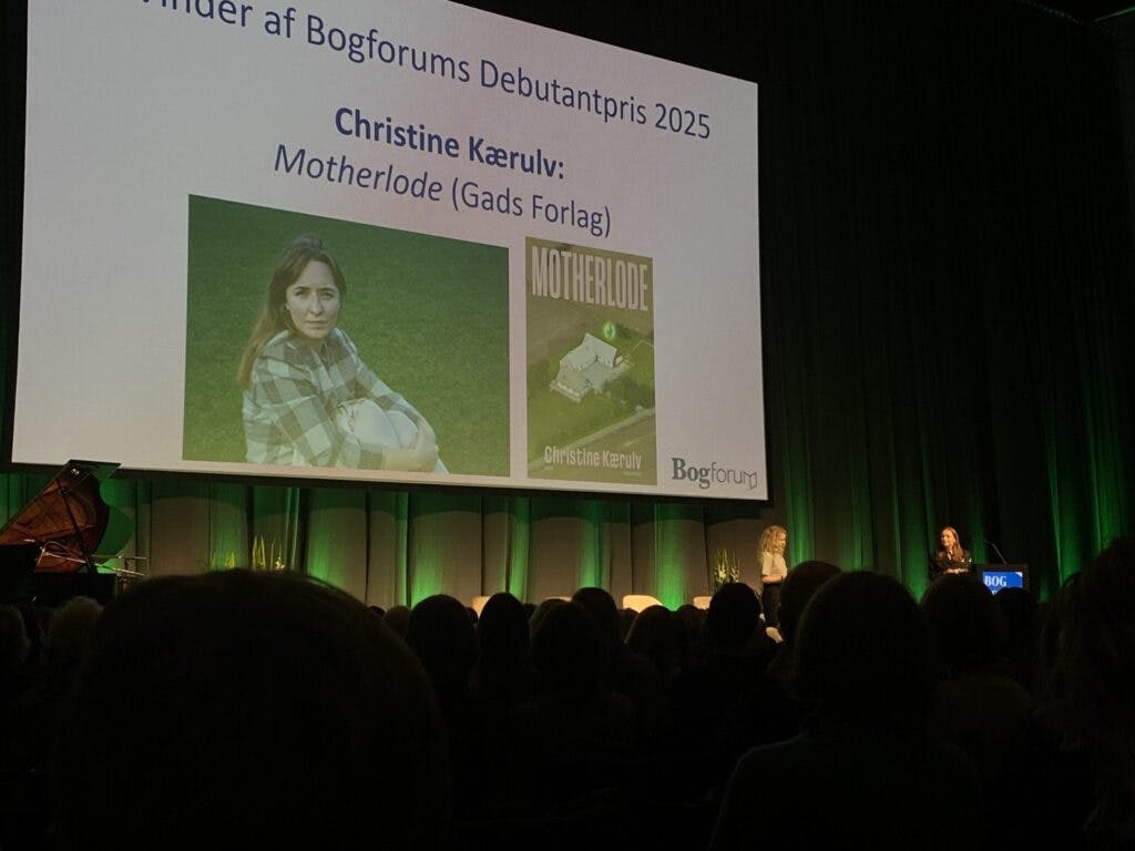 Christine Kærulv er dette års modtager af den anerkendte Bogforums Debutantpris