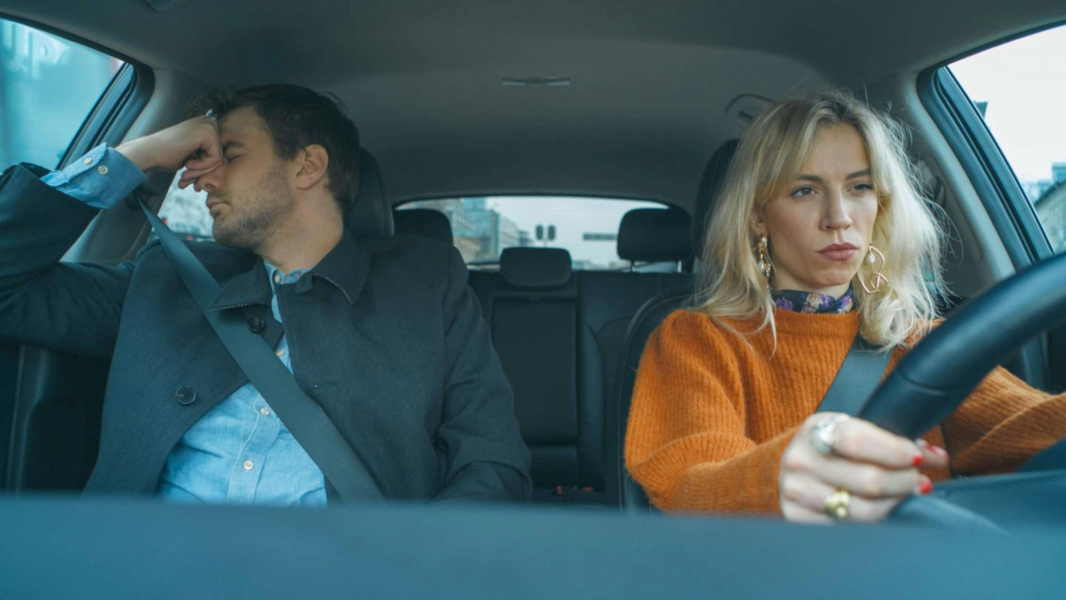 Magnus Haugaard og Emma Sehested Høeg i 'Skyld'