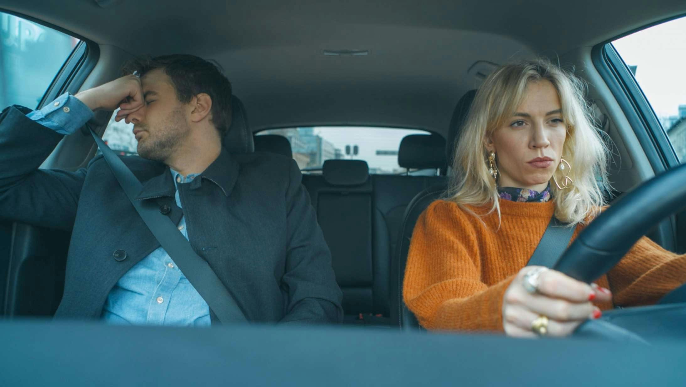 Magnus Haugaard og Emma Sehested Høeg i 'Skyld'