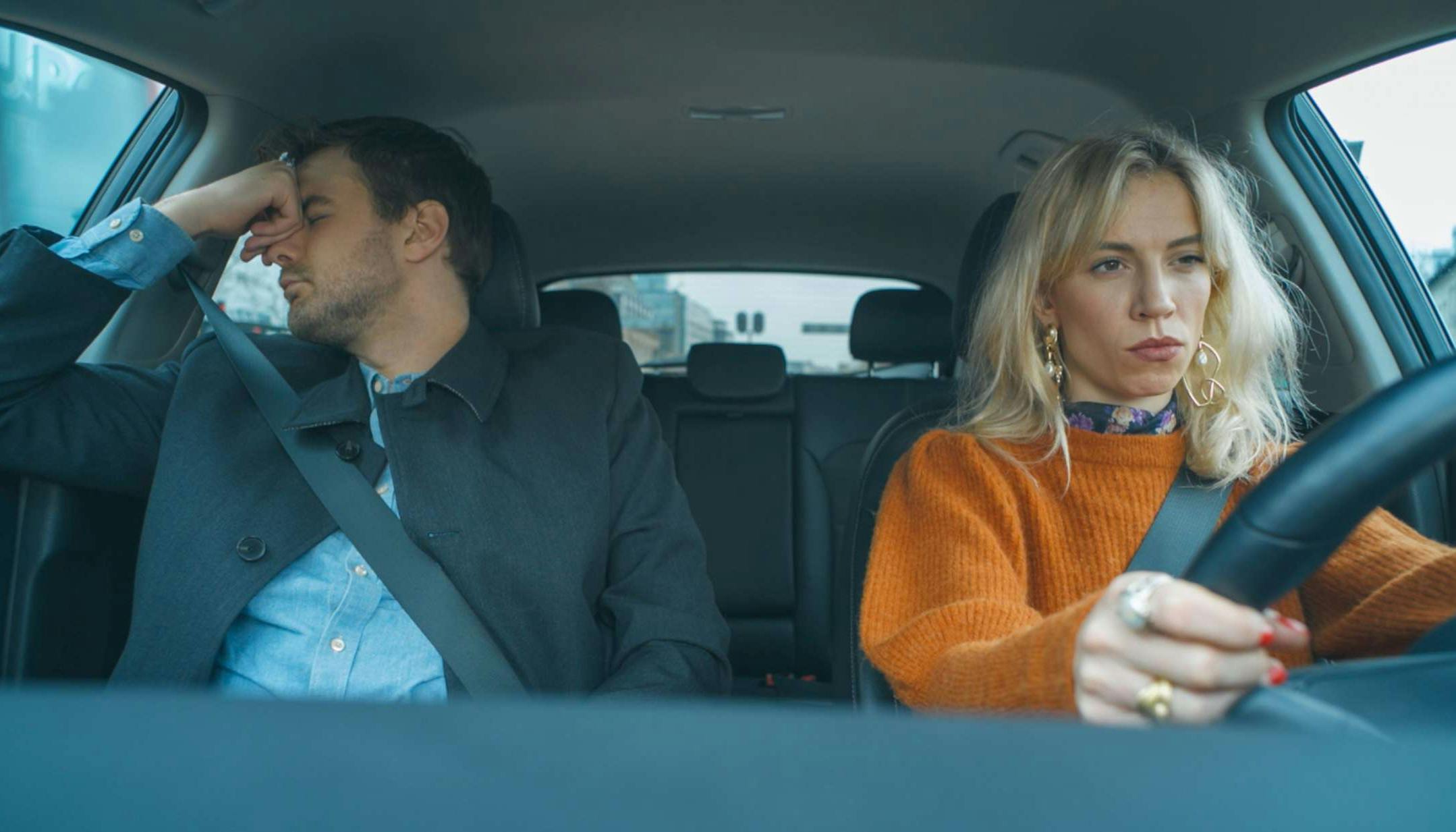 Magnus Haugaard og Emma Sehested Høeg i 'Skyld'