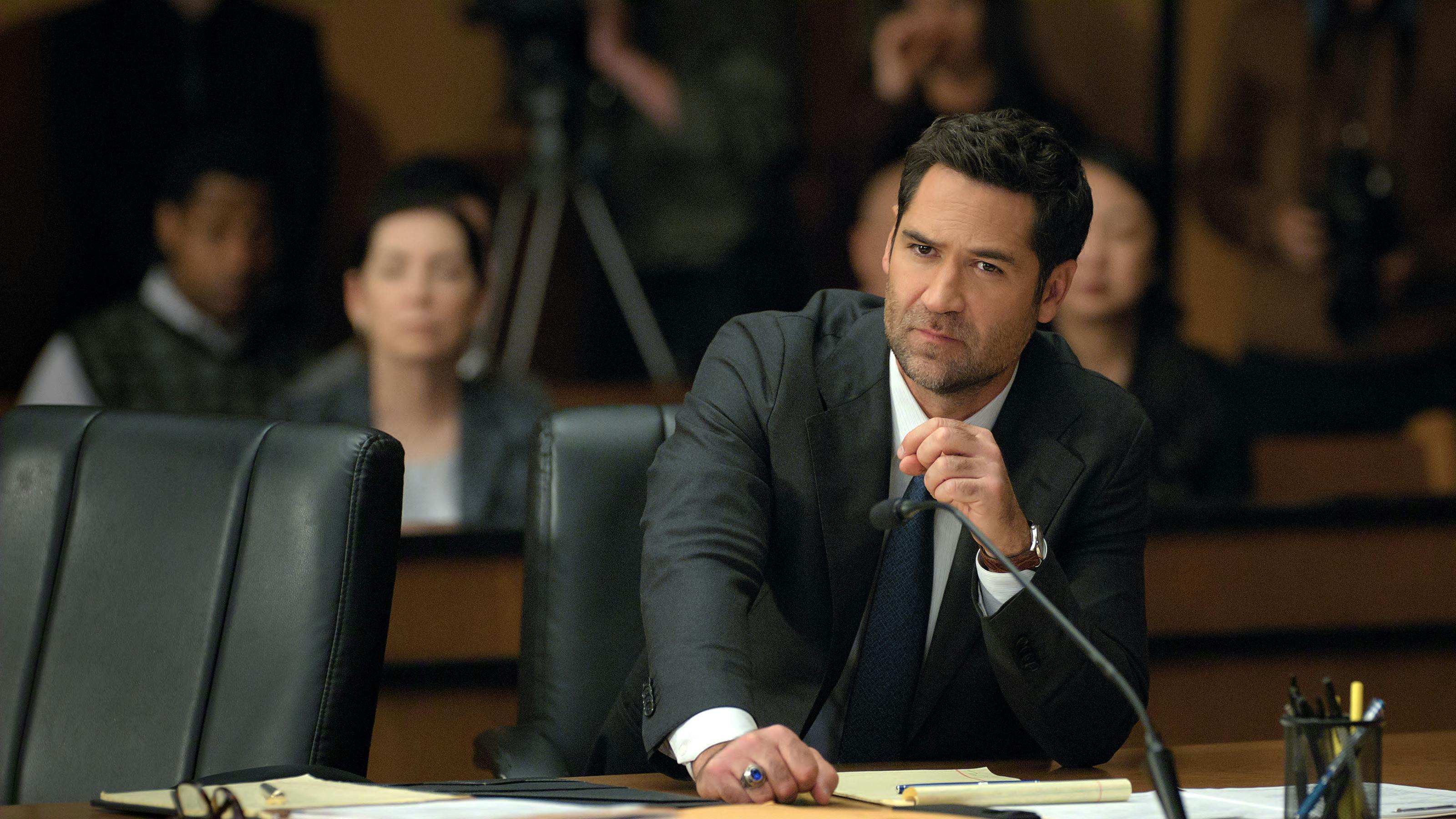 Manuel Garcia-Rulfo som Mickey Haller i 'Limousineadvokaten'