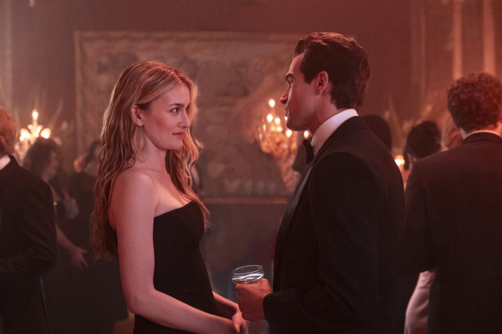 John F. Kennedy Jr. og Carolyn Bessettes første møde