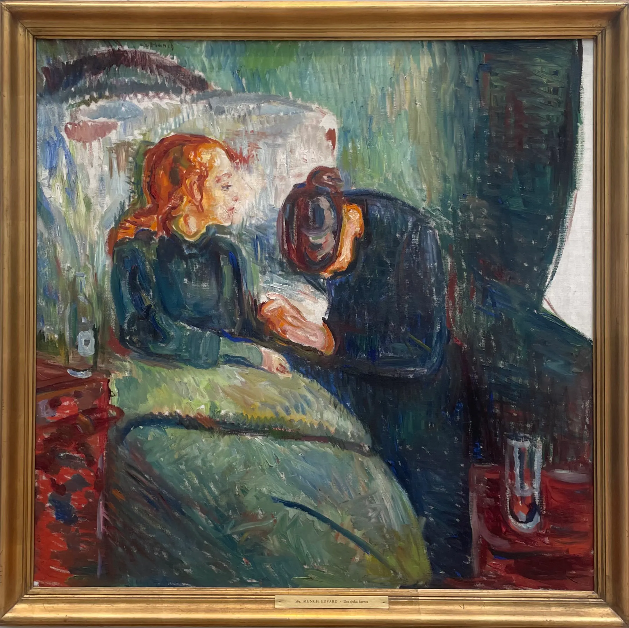 Edvard Munch: 'Det syge barn' (1907)
